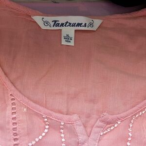 Tantrums Women's Blush Pink Blouse